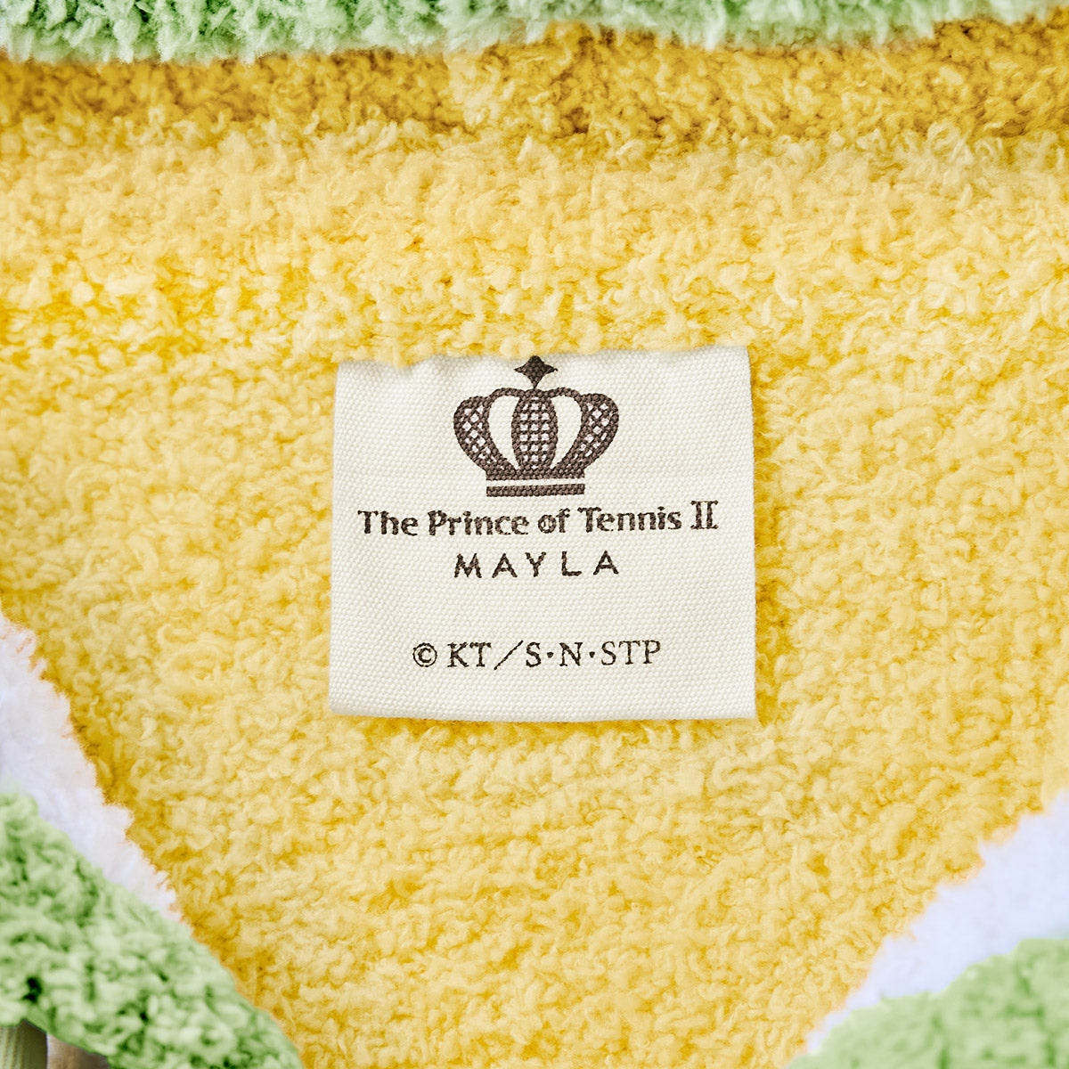The Prince of Tennis II Iconique Loungewear Shitenhoji - garment label detail