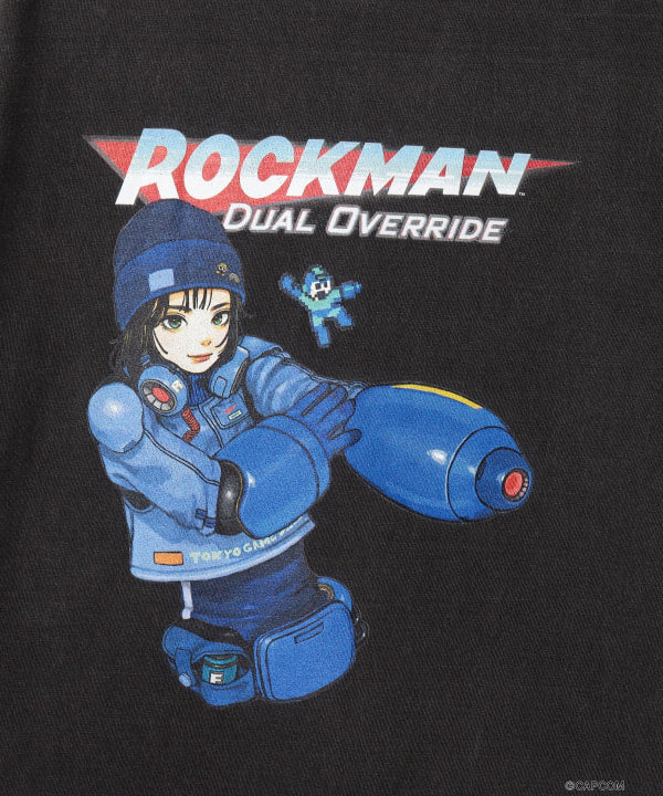 Tokyo Game Show 2026 GAME ARTeee Collection Mega Man Dual Override T-Shirt - artwork detail 1