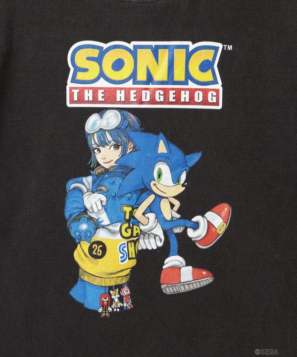 Tokyo Game Show 2026 GAME ARTeee Collection Sonic The Hedgehog T-Shirt - artwork detail 1