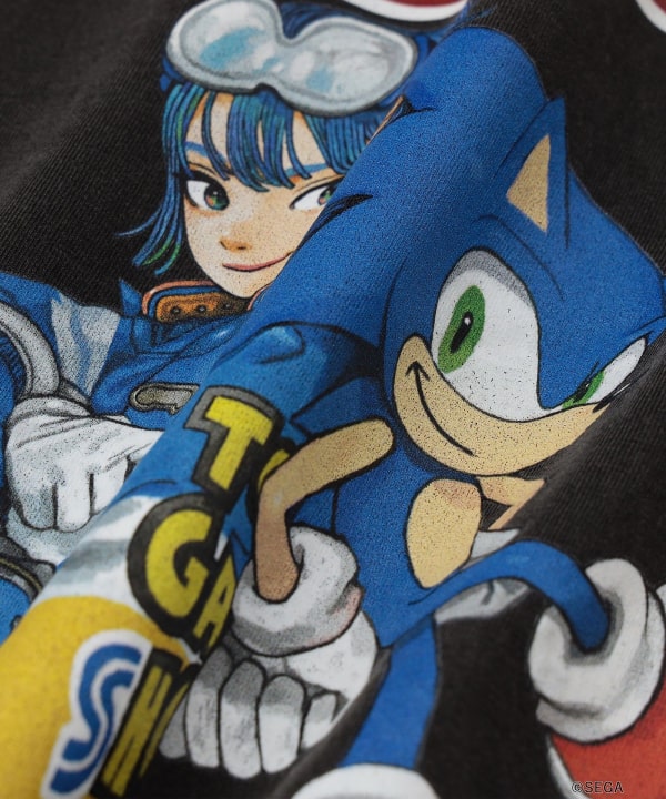 Tokyo Game Show 2026 GAME ARTeee Collection Sonic The Hedgehog T-Shirt - artwork detail 2