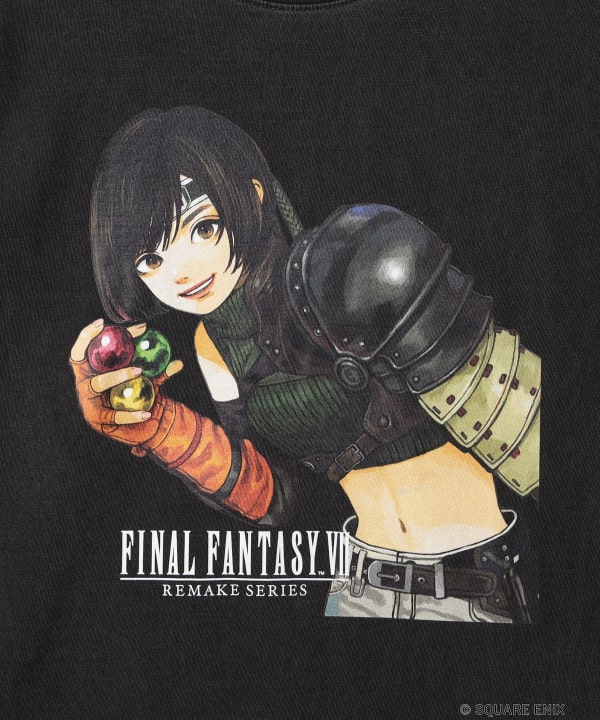 Tokyo Game Show 2026 GAME ARTeee Collection Yuffie Kisaragi Final Fantasy VII T-Shirt - artwork detail 1