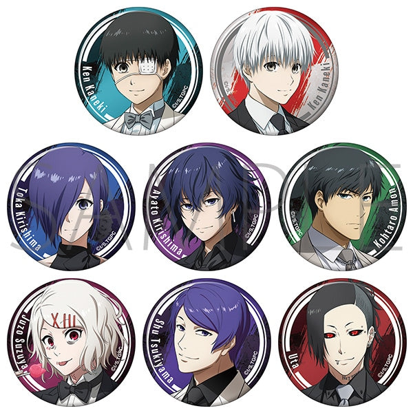 Tokyo Ghoul x Studio Pierrot - 10th Anniversary Metal Badge Collection - Box — 10th Anniversary Metal Badge Collection - Box