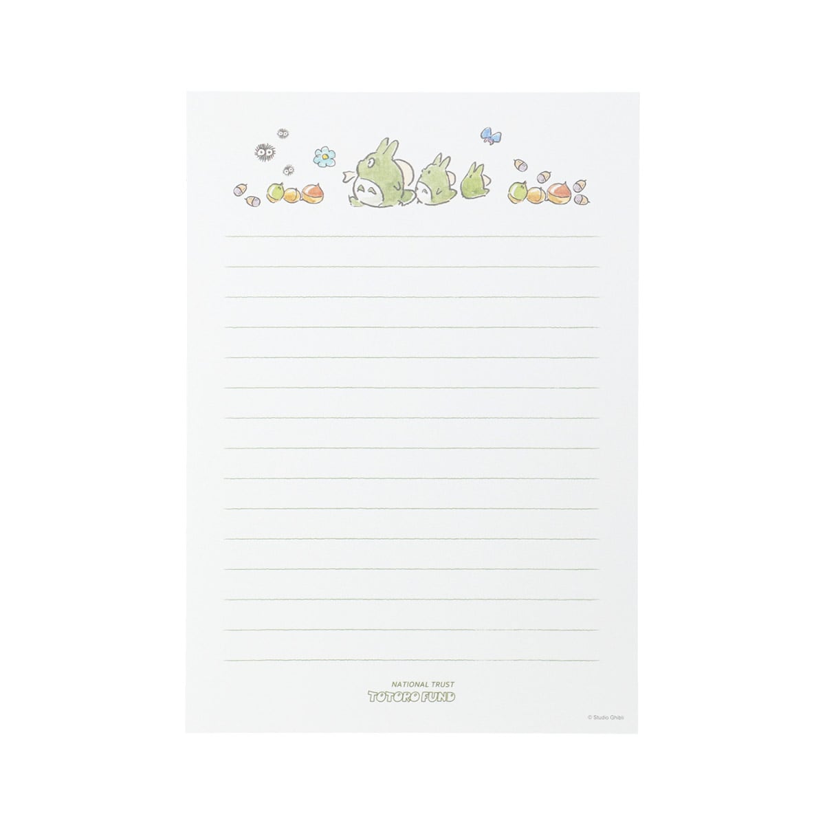 Totoro Fund Totoro and Catbus Letter Set — Complete Set Of 3 Types - official view 8