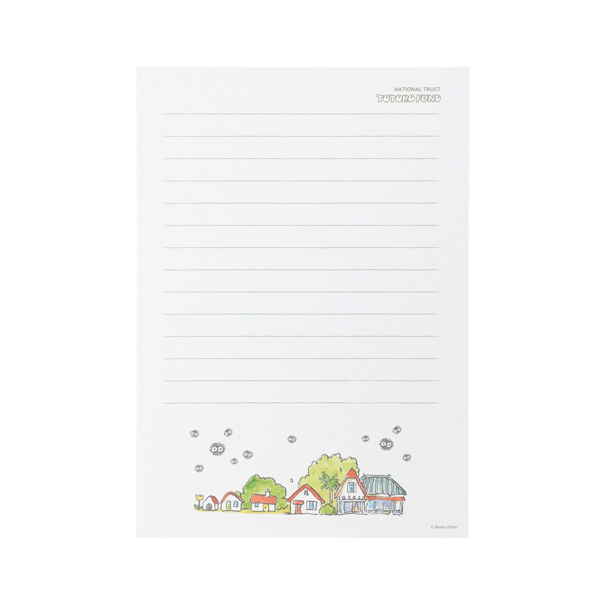 Totoro Fund Totoro and Catbus Letter Set — Complete Set Of 3 Types - official view 9