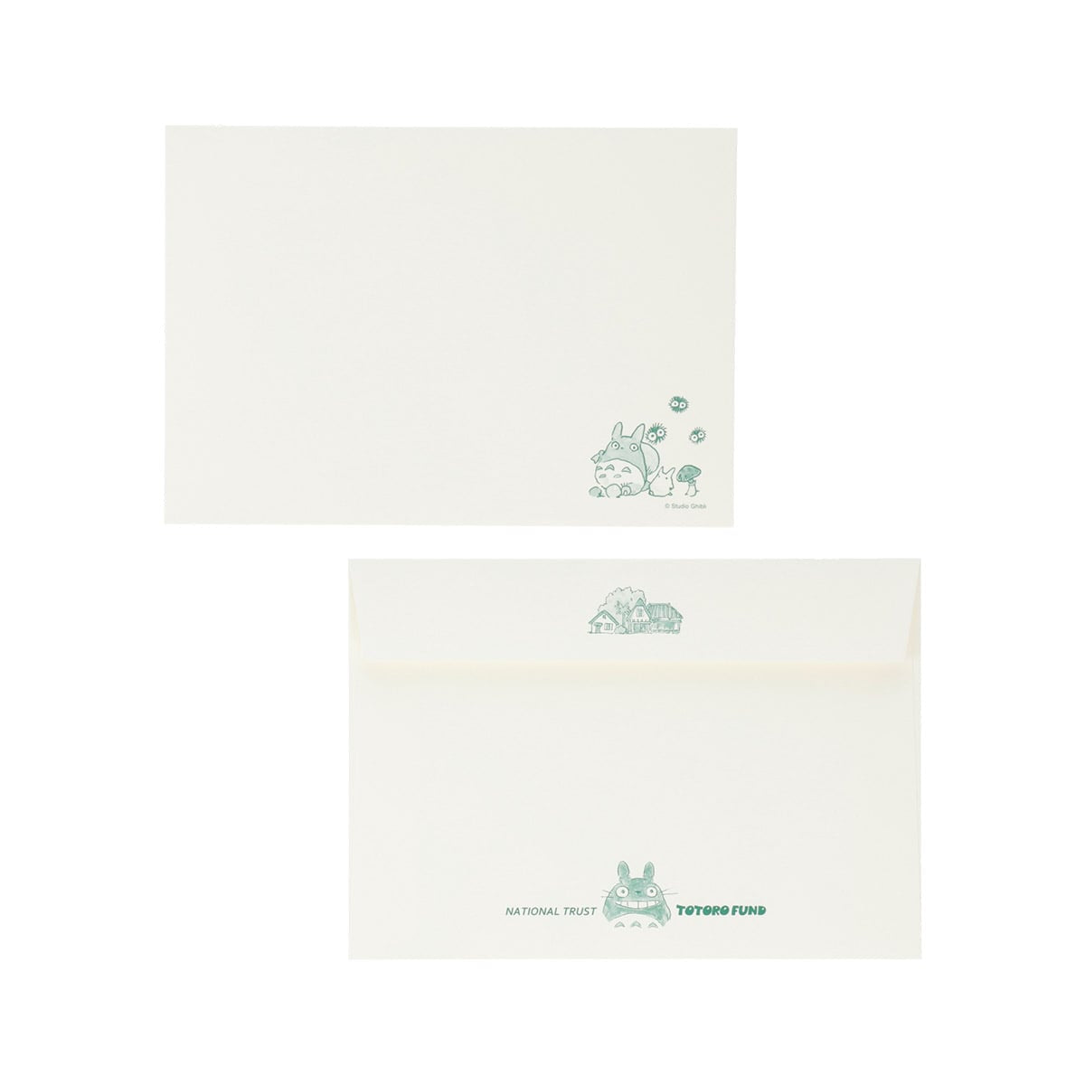 Totoro Fund Totoro and Catbus Letter Set — Complete Set Of 3 Types - official view 10