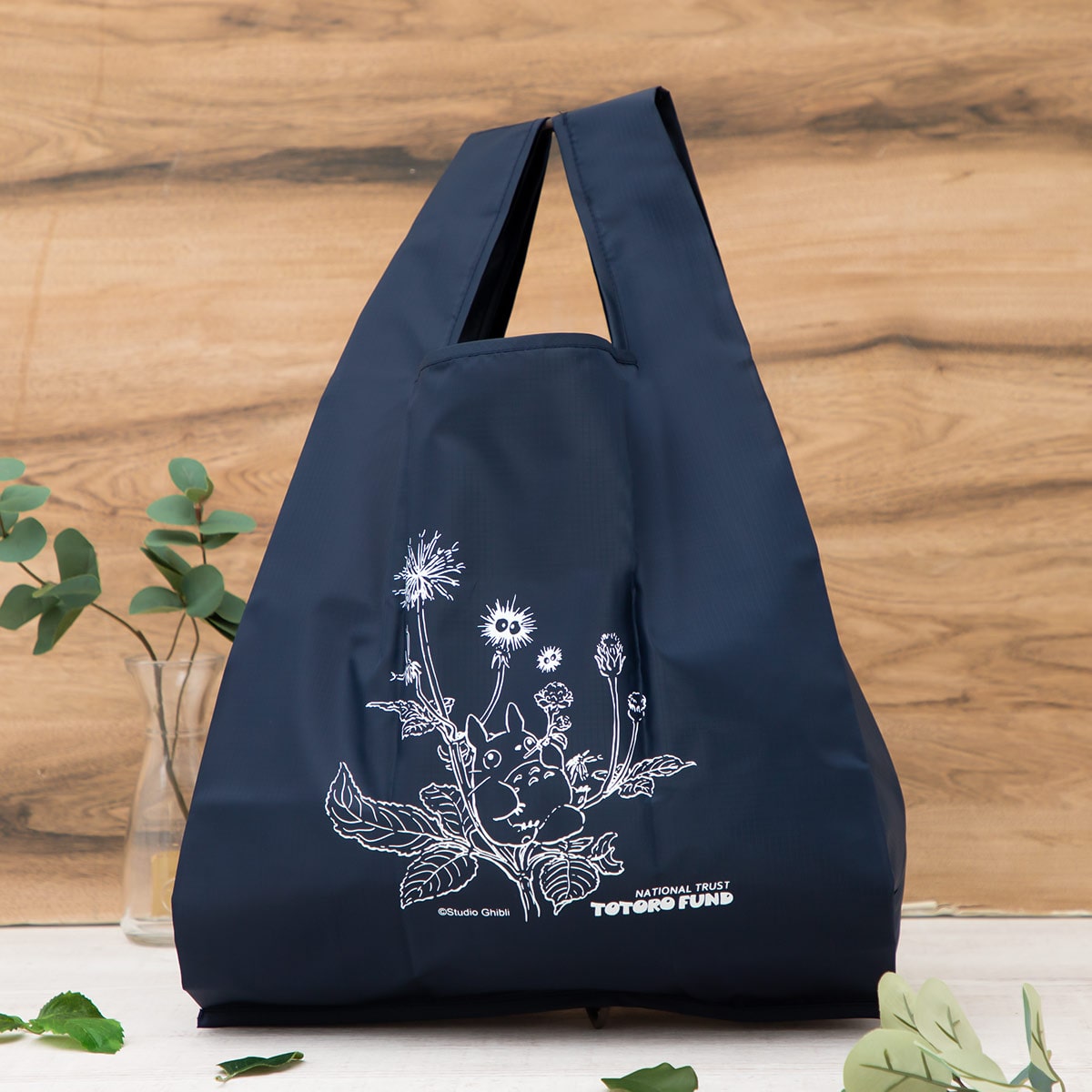 Totoro Fund Totoro Beggarticks Foldable Shopping Bag - official view 1