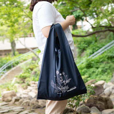 Totoro Fund Totoro Beggarticks Foldable Shopping Bag - official view 5