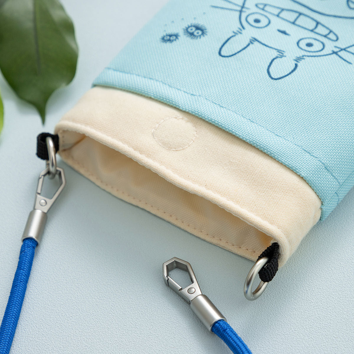 Totoro Fund Totoro Ramune Blue Mini Shoulder Pouch - official view 3