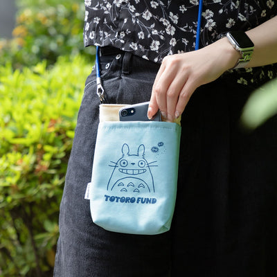 Totoro Fund Totoro Ramune Blue Mini Shoulder Pouch - official view 8