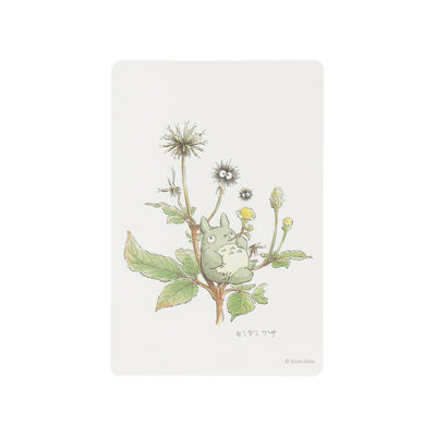 Totoro Fund Totoro Wildflower Postcards — Complete Set Of 5 Types - official view 4