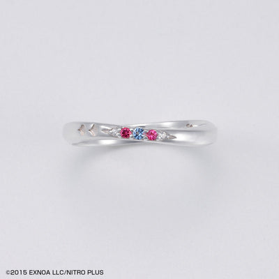 Touken Ranbu Online Goke Kanemitsu silver ring, front view
