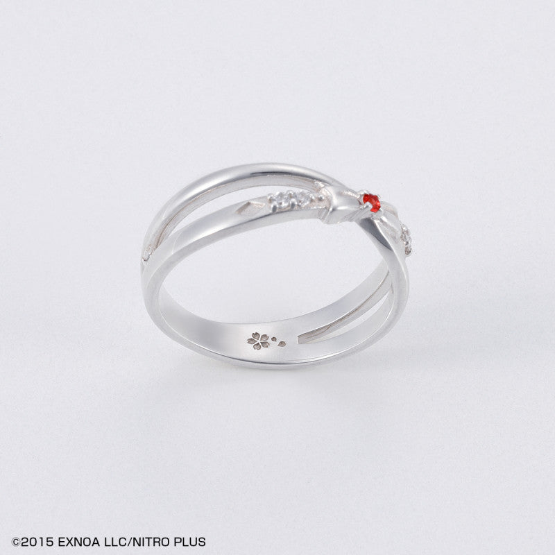 Touken Ranbu Online Kashuu Kiyomitsu silver ring, inner engraving