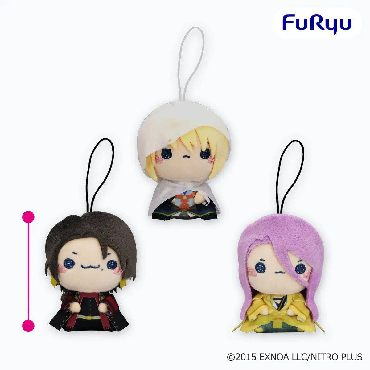 Touken Ranbu Online Mochipico - Mascots Vol.2 complete set of 3 designs