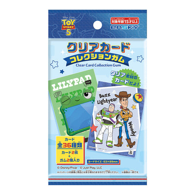 Toy Story 5 Clear Card Collection Gum - Box (18 Packs) RANDOM - Japanese packaging