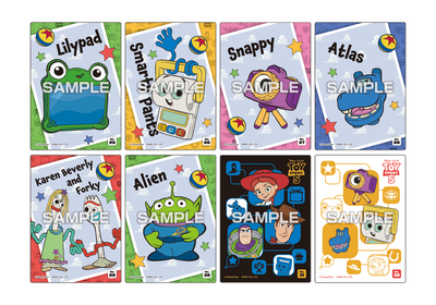 Toy Story 5 Clear Card Collection Gum - Box (18 Packs) RANDOM - collectible design samples 3