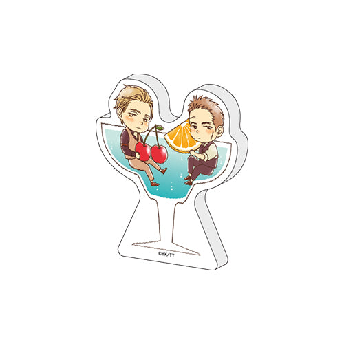 Twittering Birds Never Fly Bar Ukoku Acrylic Block Figure official product view