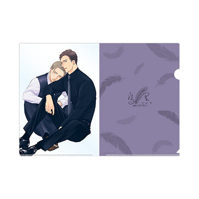 Twittering Birds Never Fly Bar Ukoku A4 Clear Files Complete Set Of 4 Types Design B