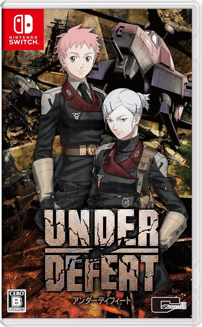 Under Defeat + Mini Guidebook - Nintendo Switch - Japanese edition packaging