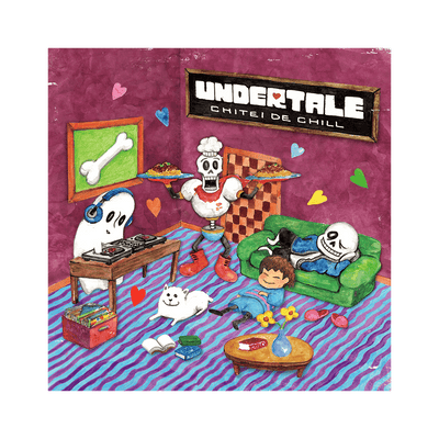 UNDERTALE Chitei de Chill CD — CD package