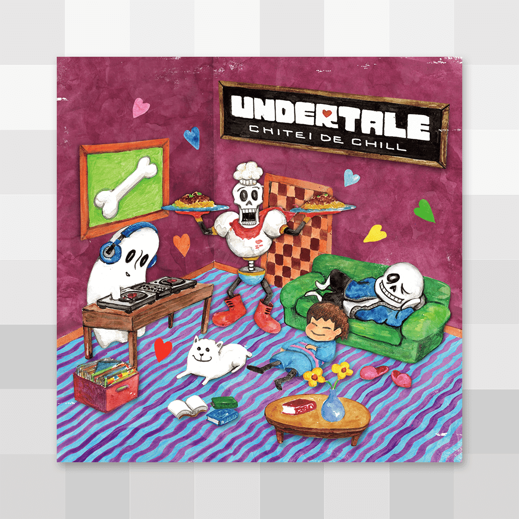 UNDERTALE Chitei de Chill CD — cover artwork