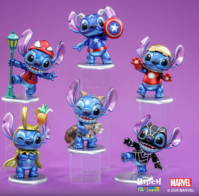 Disney Cosbi Marvel Collection - Marvel Stitch Cosplay (6 Types) [Pre-order Late Jul 2026]