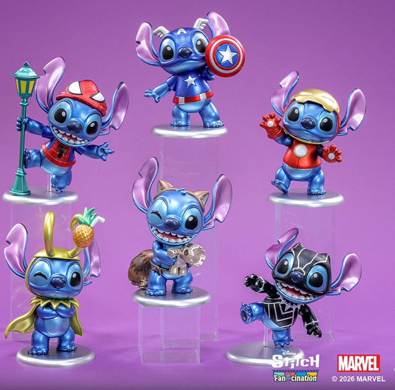 Disney Cosbi Marvel Collection - Marvel Stitch Cosplay (6 Types) [Pre-order Late Jul 2026]