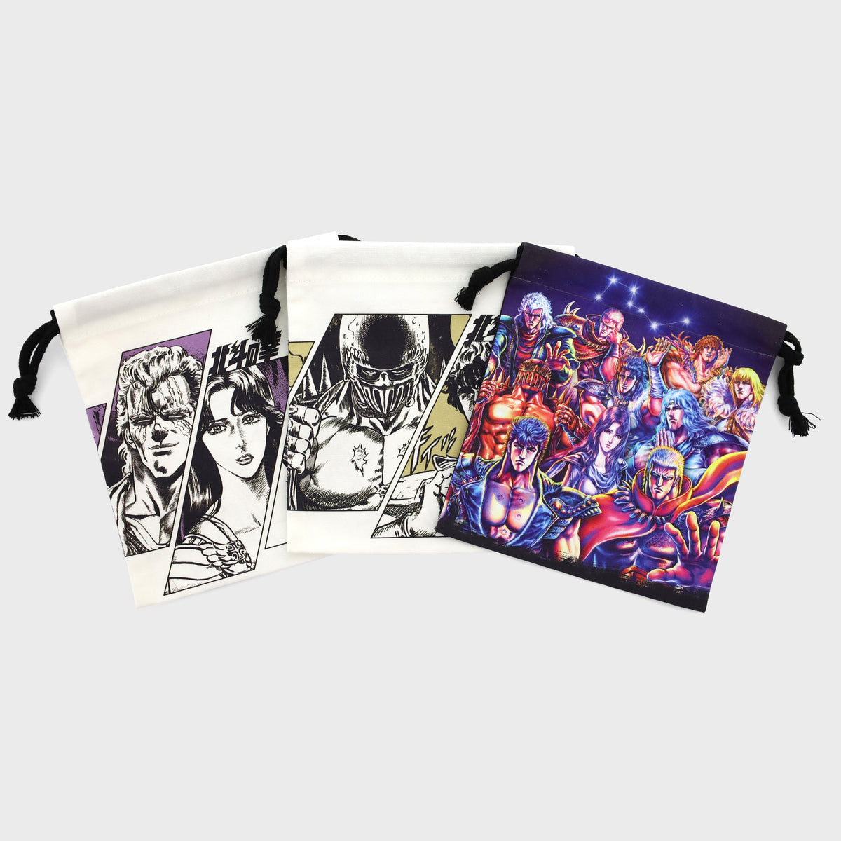 Hokuto no Ken 40th Anniversary Exhibition - Drawstring Pouch - Additional view 1