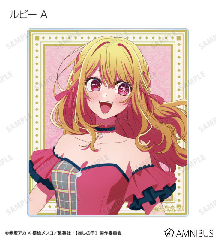 Oshi no Ko Ayumi Ver. - Trading Acrylic Cards Complete Set of 12 Types - official product image