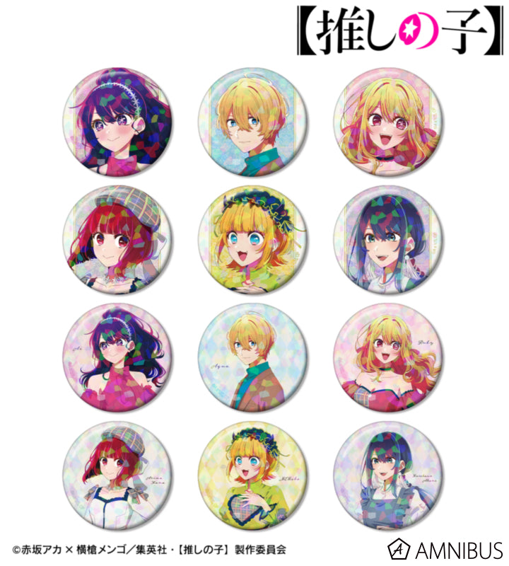 Oshi no Ko Ayumi Ver. - Trading Holographic Can Badges Complete Set of 12 Types - official product image