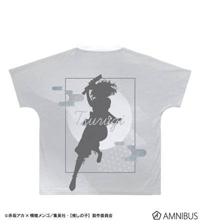 Oshi no Ko Ani-Art aqua label Vol. 3 - Kana Arima (Tsurugi Ver.) Full-Graphic T-Shirt - official product image