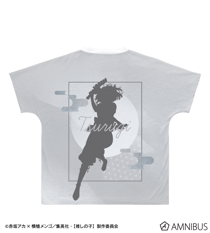 Oshi no Ko Ani-Art aqua label Vol. 3 - Kana Arima (Tsurugi Ver.) Full-Graphic T-Shirt - official product image