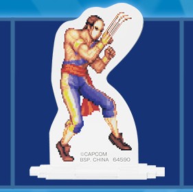 ICHIBAN KUJI STREET FIGHTER - G PRIZE ACRYLIC STAND COLLECTION