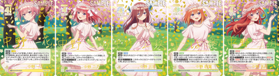 The Quintessential Quintuplets Card Game Box Vol.3 - Always and Everywhere 12 Pack Box