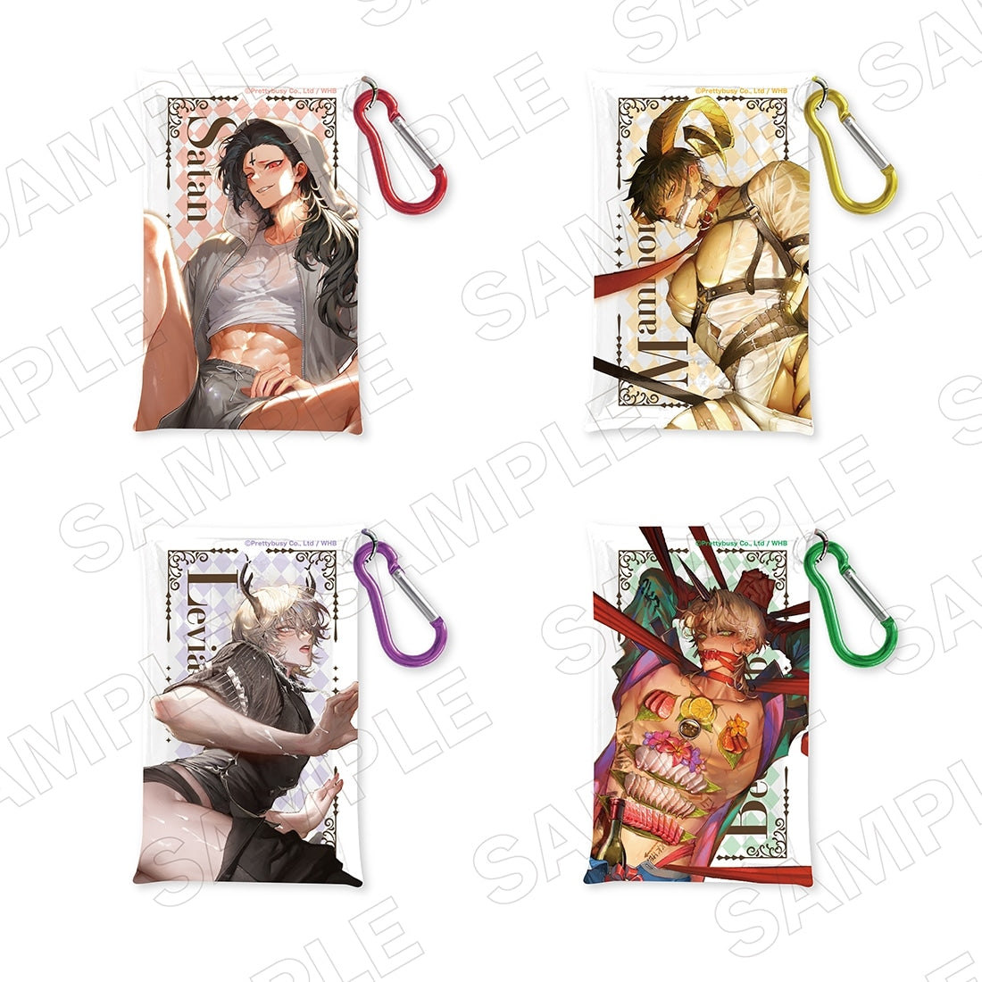 What in Hell is Bad? Clear Multi Cases - four-character official overview