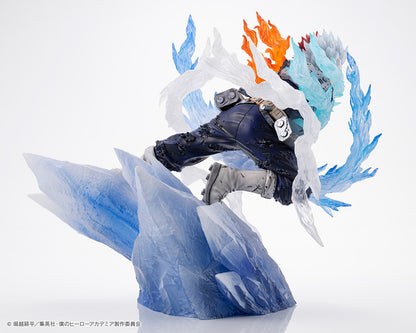 My Hero Academia ARTFX J Figure - Todoroki Shoto Cold Flame White Blade Ver. + Bonus Face Parts [Pre-order Nov 2026]