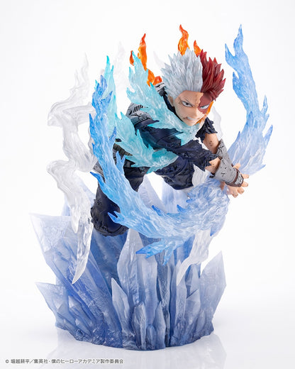 My Hero Academia ARTFX J Figure - Todoroki Shoto Cold Flame White Blade Ver. + Bonus Face Parts [Pre-order Nov 2026]