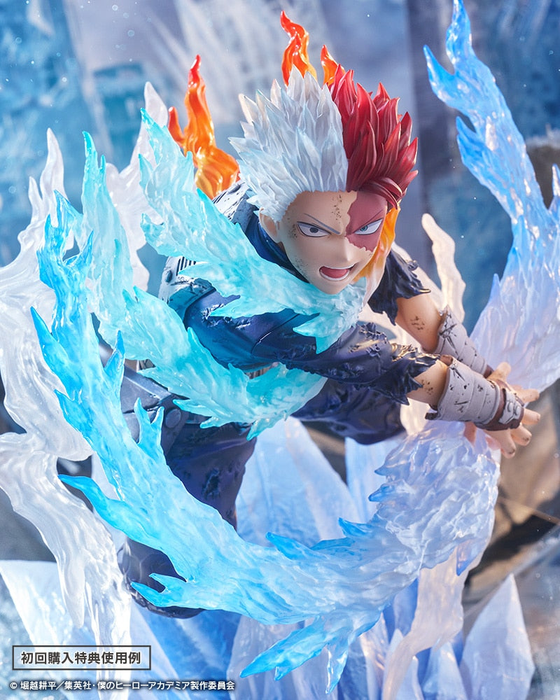 My Hero Academia ARTFX J Figure - Todoroki Shoto Cold Flame White Blade Ver. + Bonus Face Parts [Pre-order Nov 2026]
