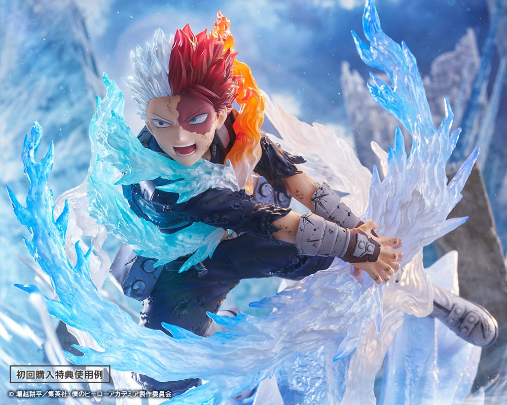 My Hero Academia ARTFX J Figure - Todoroki Shoto Cold Flame White Blade Ver. + Bonus Face Parts [Pre-order Nov 2026]