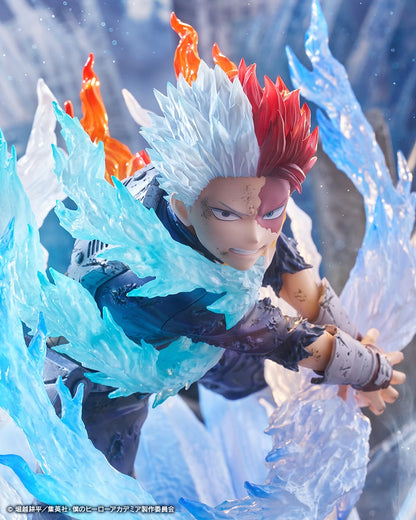 My Hero Academia ARTFX J Figure - Todoroki Shoto Cold Flame White Blade Ver. + Bonus Face Parts [Pre-order Nov 2026]