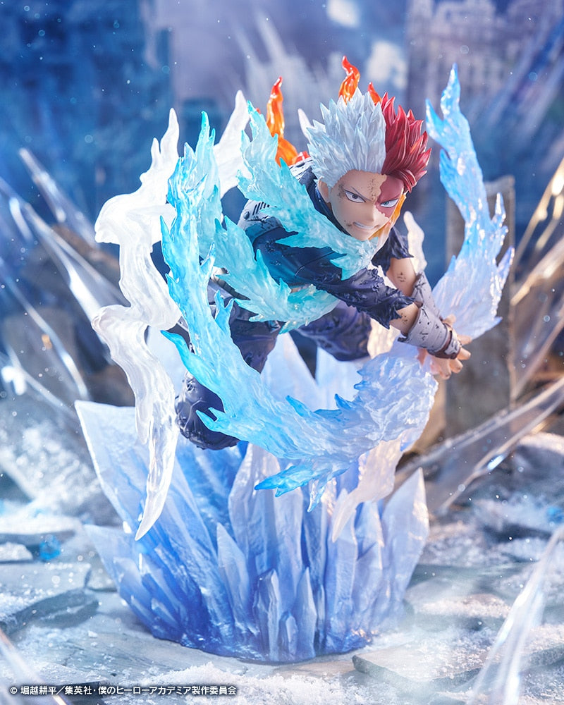 My Hero Academia ARTFX J Figure - Todoroki Shoto Cold Flame White Blade Ver. + Bonus Face Parts [Pre-order Nov 2026]