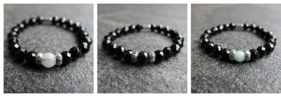 Yakuza birthstone bracelets - complete set