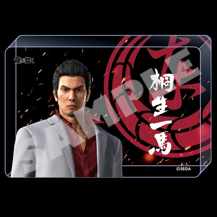 Yakuza clan emblem acrylic block — Kiryu Kazuma
