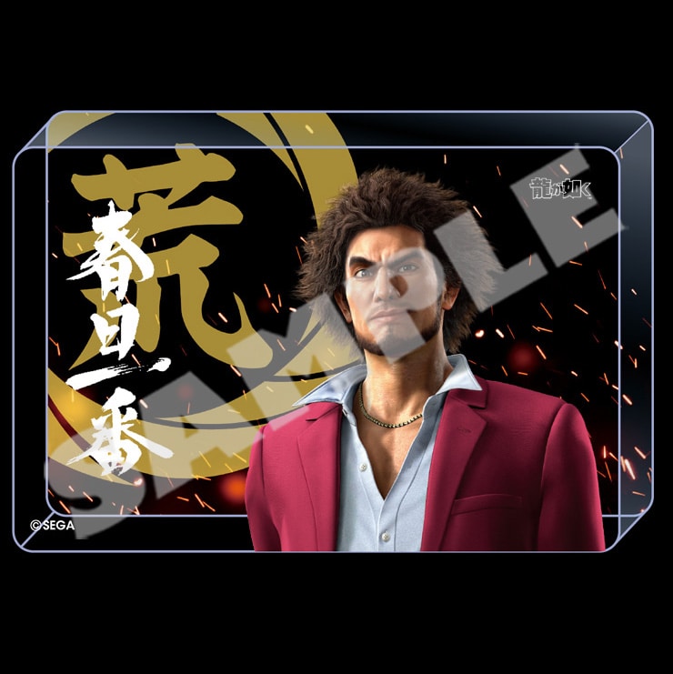 Yakuza clan emblem acrylic block — Ichiban Kasuga