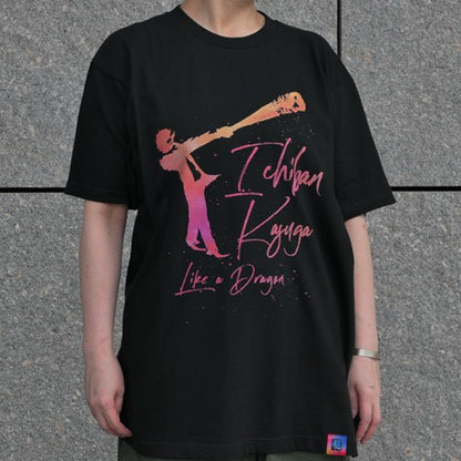 Ichiban Kasuga Color Bloom T-shirt worn front view