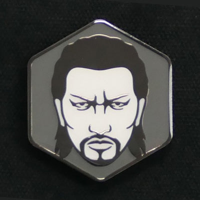 Yakuza character face pin - Daigo Dojima
