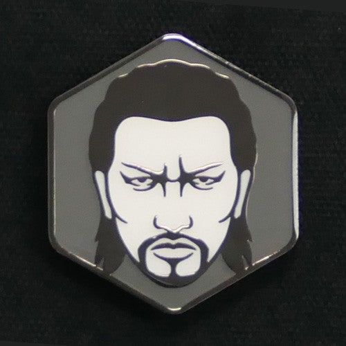 Yakuza character face pin - Daigo Dojima