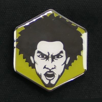 Yakuza character face pin - Ichiban Kasuga