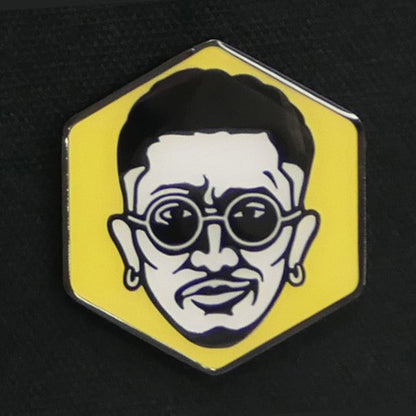 Yakuza character face pin - Tianyou Zhao