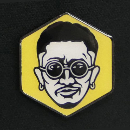 Yakuza character face pin - Tianyou Zhao