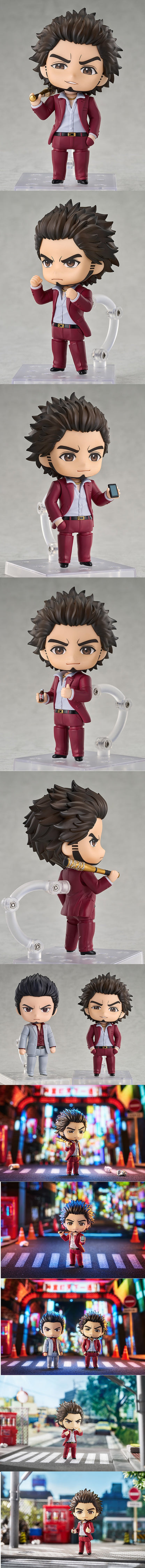Ichiban Kasuga Nendoroid interchangeable faces and accessories